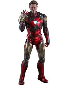 Hot Toys DIECAST - Avengers: Endgame - Movie Masterpiece Series Iron Man Mark LXXXV (Battle Damaged Version) Sixth Scale Figure
