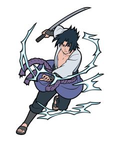 FiGPiN Naruto Shippuden Sasuke (533) Collectible Pin