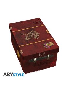 ABYstyle HARRY POTTER - Pck premium 3D Mug + 3D Keychain + Pin Hogwarts' suitcase