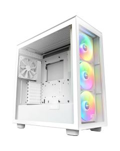 NZXT H7 Elite RGB MT White PC Case