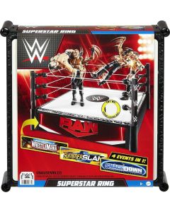 WWE Wrestling RAW, WrestleMania, Summer Slam & SMACKDOWN Superstar Ring