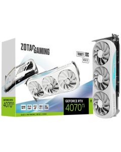 Zotac Gaming GeForce RTX 4070 Ti Trinity OC White Graphics Card