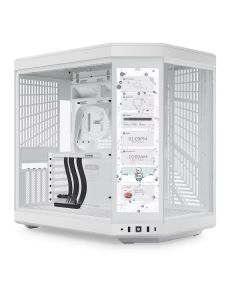 Hyte Y70 Touch dual chamber MT Full White