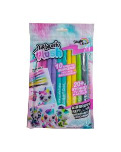 Airbrush Refill Kit 10 Pens And 2 Stencils