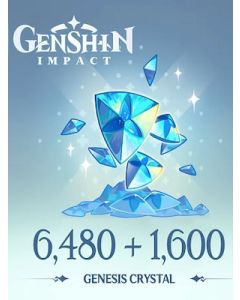 Genshin Impact Mobile 6480+1600 Crystals - Instant Delivery