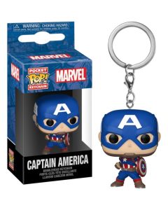 Pocket Pop! Marvel: Marvel New Classics - Captain America Keychain