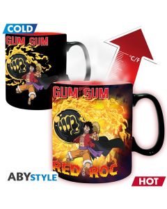 ONE PIECE Mug Heat Change 460 ml Luffy vs Kaidou 