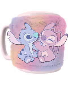 Lilo & Stitch (Planetary) Fuzzy Mug