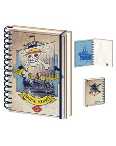 One Piece Live Action (Going Merry) A5 Wiro Notebook