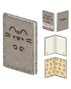 PUSHEEN (PLAYFUL) PLUSH NOTEBOOK