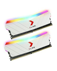 PNY XLR8 Gaming EPIC-X RGB 3200MHz 16GB (8x2) Desktop Memory / RAM - White Edition