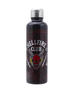 Paladone Stranger Things Hellfire Club Metal Water Bottle