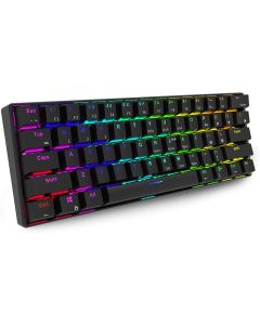 Royal Kludge RK61 Brown Switch Gaming Keyboard - Black