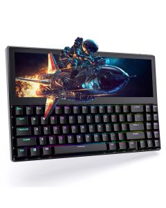 Kwumsy K2 USB Mechanical Keyboard with 12.6" Touchscreen 