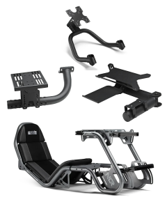 Next Level Racing F-GT Pro Formula Bundle Pack Grey Edition