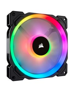 Corsair LL Series LL140 RGB 140mm Dual Light Loop RGB LED PWM Fan Single Pack Cooling Fan PC