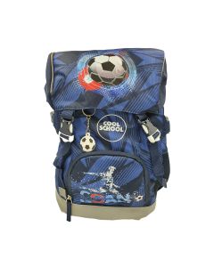 Cool School Striker Goal Backpack with Football Key Chain