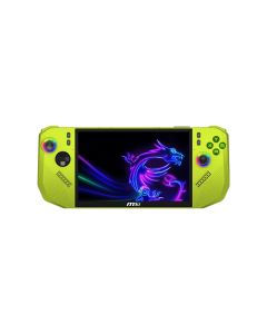MSI Claw A8 BZ2EM Neon Green Gaming Handheld PC (AMD Ryzen Z2 Extreme, M.2 2280 SSD slot, 24GB RAM, 8” FHD+ (1920x1200), 120Hz, Windows 11 Home)
