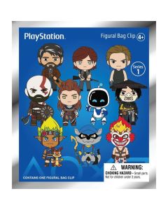 Monogram Playstation 3D Foam Bag Clip, Series 1 (Random 1 Piece)