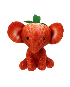 Foodibles Strawberry Elephant - Small Scented Plushies