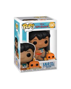 Funko POP! Disney: Lilo & Stitch - Lilo with Pudge Vinyl Figure