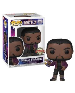 Funko POP! Marvel What If - TChalla as Star-Lord Unmasked Vinyl Figure
