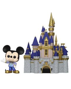 Funko POP! Town: WDW50- Castle & Mickey Vinyl Figure