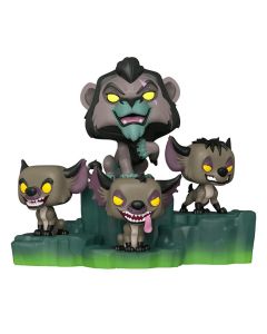 Funko Pop Moment! Disney: Villains Assemble - Scar with Hyenas Vinyl Figure