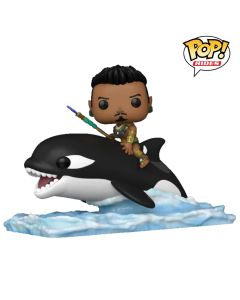 Funko POP! Ride SUPDLX! Marvel: Black Panther Wakanda Forever - Namor with Orca Vinyl Figure