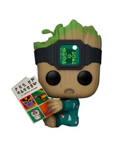 Funko POP! Marvel: I Am Groot - Groot PJs with Book Vinyl Figure