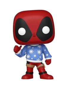 Funko Pop! Marvel: Holiday Deadpool in Sweater Vinyl Figure