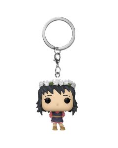 Funko POP! Pop! Animation: Demon Slayer Makomo with Flower Headdress Keychain
