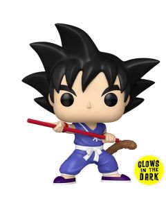 Funko Pop! Animation: Dragon Ball Goku Nyoibou Glow-in-the-Dark Exclusive Vinyl Figure