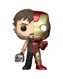 Funko Pop! Marvel: Split - Iron Man / Tony Stark + L491 Exclusive Vinyl Figure