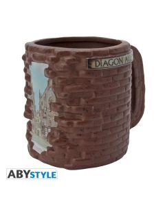 ABYstyle Harry Potter Dragin Alley 3D Shaped Mug