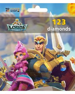 Lords Mobile 123 Diamonds - Instant Delivery