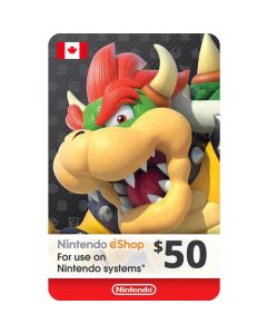 Nintendo eShop Card $50 (Canada) - Instant Delivery