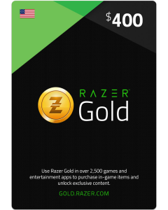 Razer Gold $400 (US) - Instant Delivery