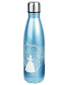 Cinderella Metal Water Bottle Countdown To Midnight