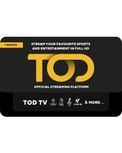TOD TV 1Month Pass (Bahrain) - Instant Delivery