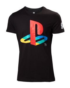 PlayStation - Classic Logo Men's T-Shirt - LARGE