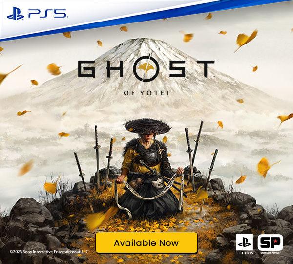 Ghost of Yotei Available Now 